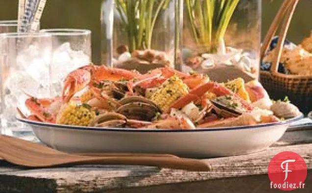 Cuisson de Palourdes Grillées