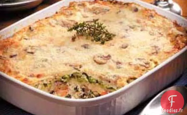 Lasagne aux Fruits de Mer Alfredo