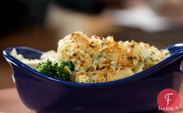 Casserole de Nouilles aux Œufs de Poulet Divan