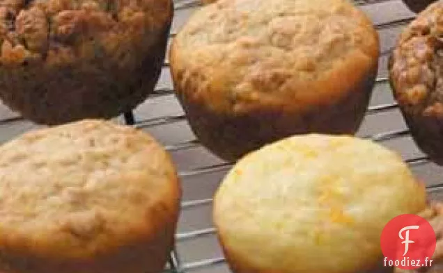 Muffins à la Banane et à l'Avoine
