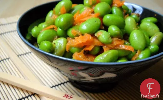 Salade D'Edamame Et De Carottes