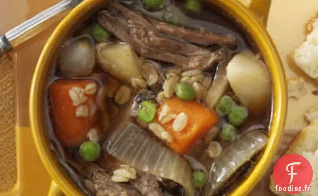 Soupe de Bœuf et d'Orge aux Légumes