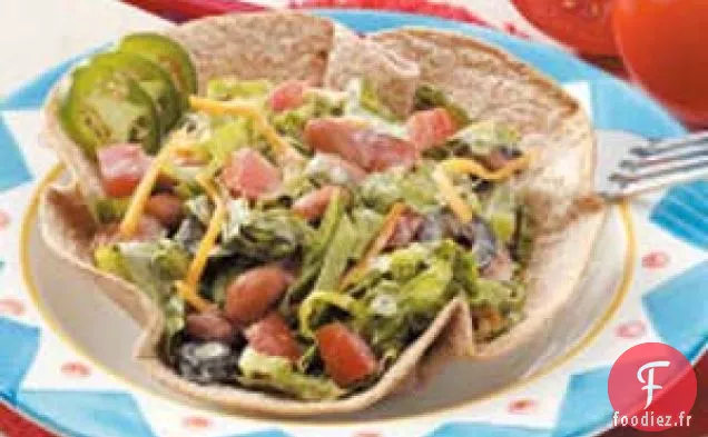Salade de Tacos Végétarienne