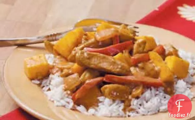 Curry de Poulet à La Mangue
