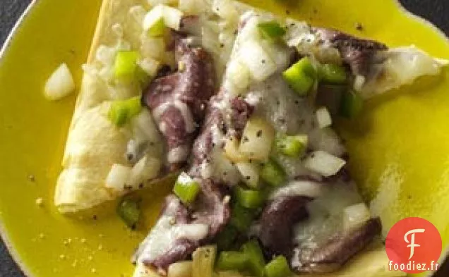 Pizza Steak au Fromage de Philadelphie