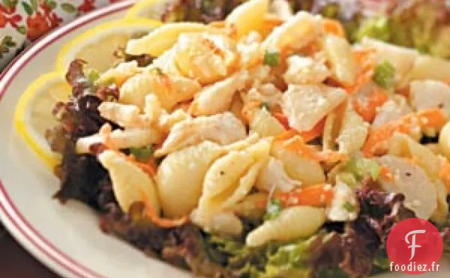Salade de Pâtes à La Chair de Crabe