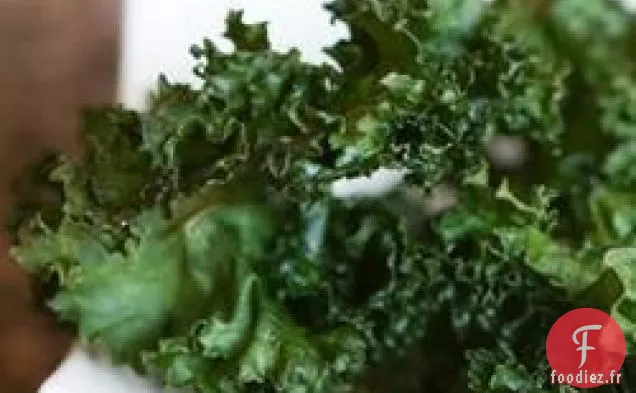 Chips de Chou Frisé Au Four