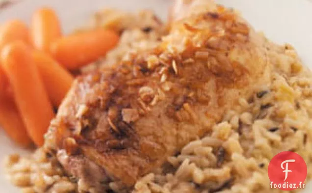 Poulet Doré au Riz