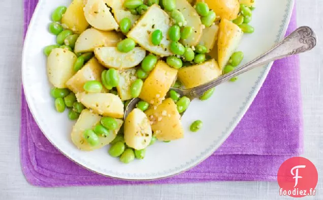 Salade de Pommes de Terre au Citron et Edamame