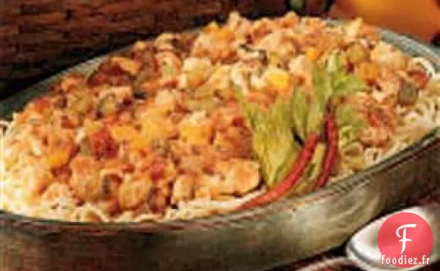 Pâtes au Poulet au Bayou