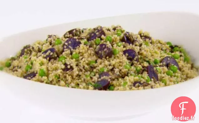 Salade de Quinoa et Pommes de Terre Violettes