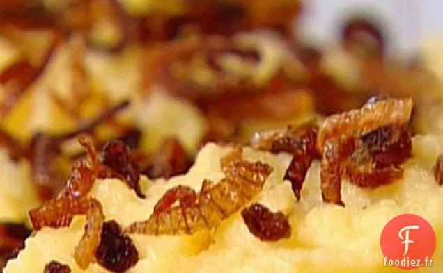 Purée de Navets Jaunes avec des Échalotes Croustillantes