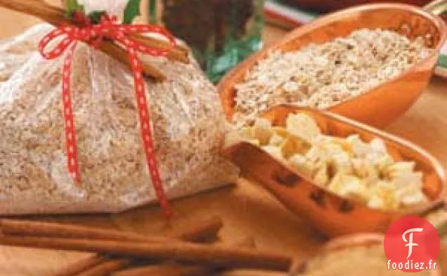 Mélange de Flocons d'Avoine Pomme-Cannelle