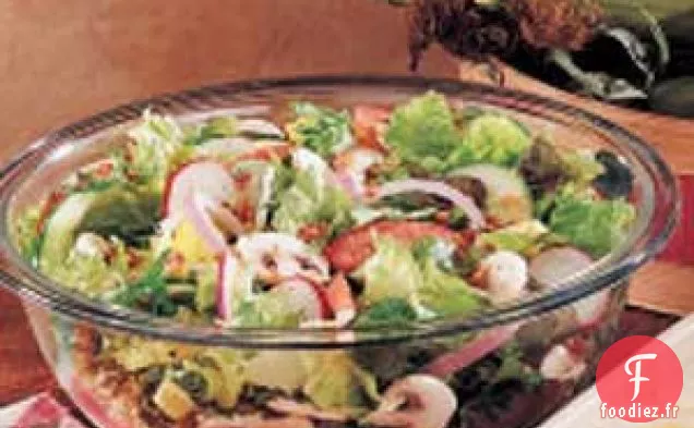 Salade de Jardin Colorée