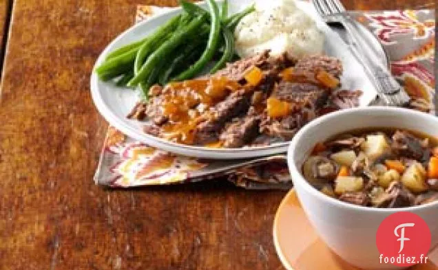 Soupe Rôtie aux Herbes du Dimanche