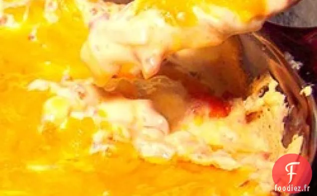 Tartinade de Bacon et Fromage Cheddar aux Olives Vertes