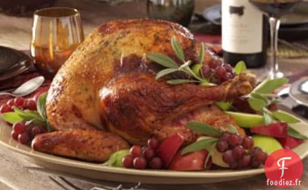 Dinde Rôtie Pomme-Sauge