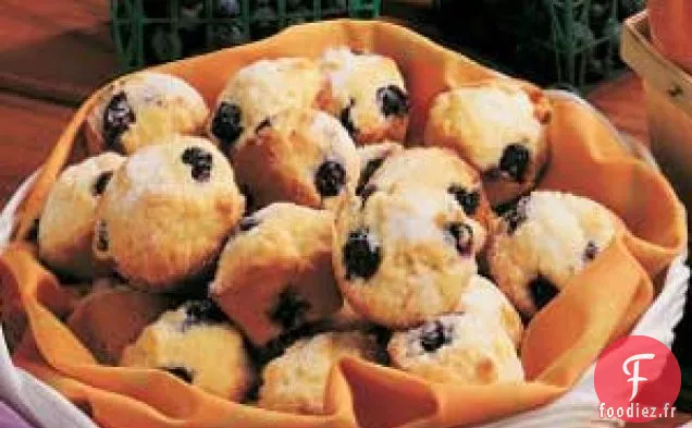 Mini Muffins aux Myrtilles