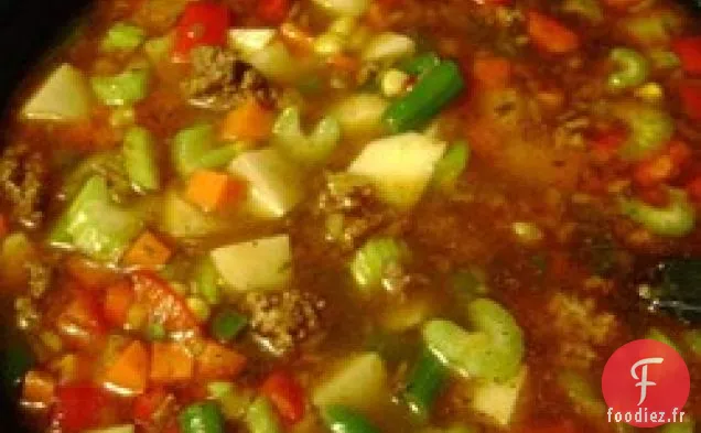 Soupe de Bœuf aux Légumes Facile