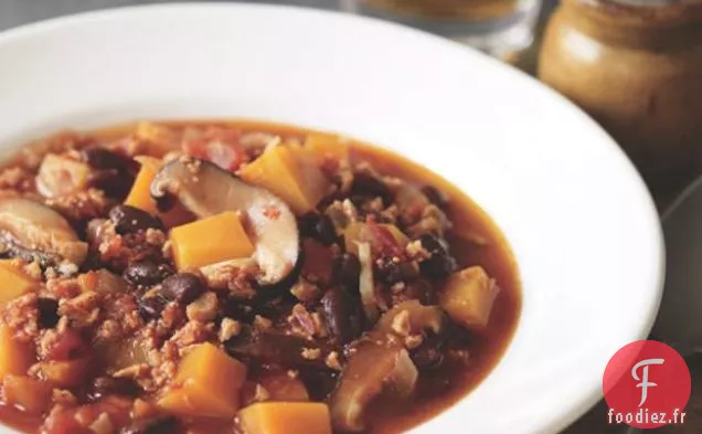 Chili Végétarien Riche En Protéines