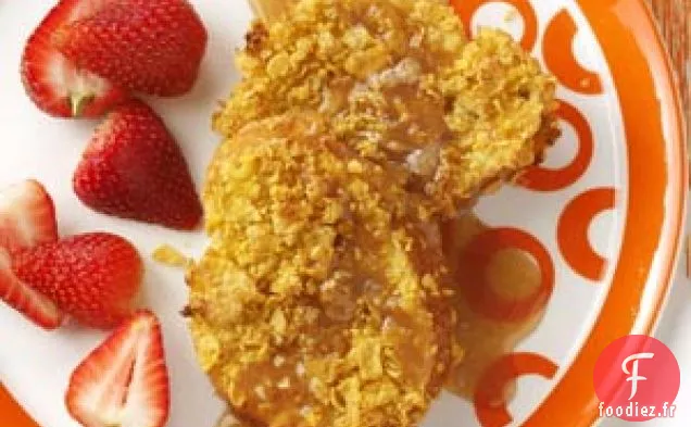 Pain Doré au Four avec Sirop Maison