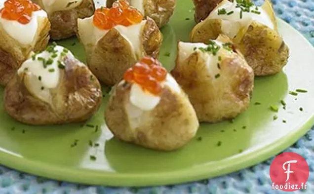 Mini Rôties À La Crème Fraîche