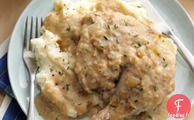 Poulet aux Pommes-Sauce Chardonnay