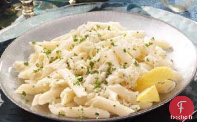 Penne Citron-Ail au Crabe