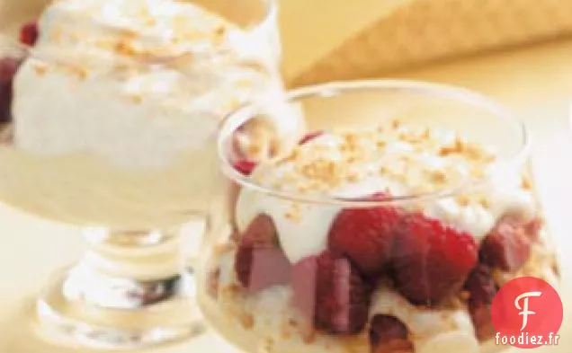 Parfaits au Fromage aux Baies