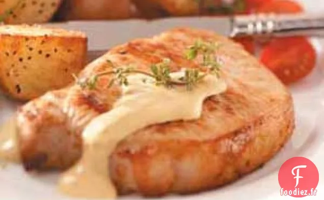 Côtelettes de Porc à la Sauce Dijonnaise
