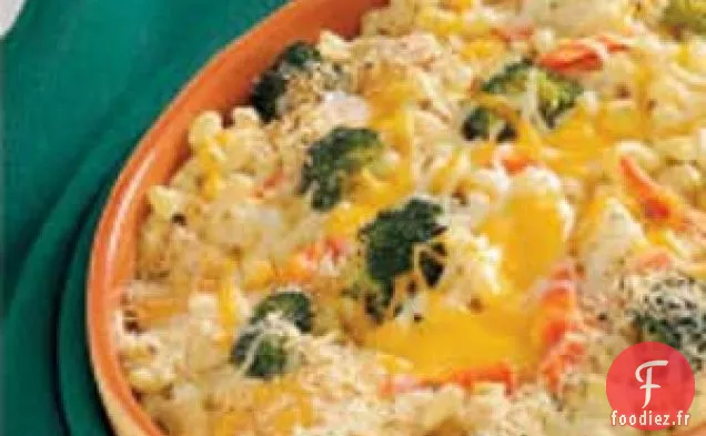 Mélange de Légumes au Fromage