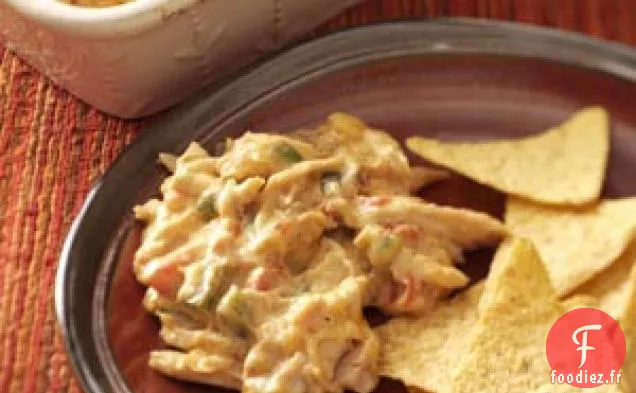 Trempette Fiesta au Poulet Tiède