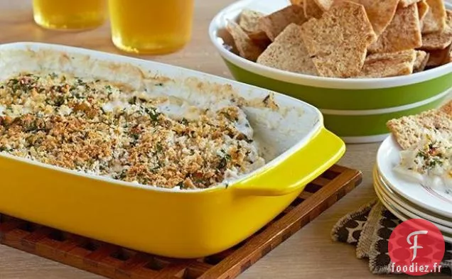 Trempette de Crabe au Fromage de Chèvre Ivre