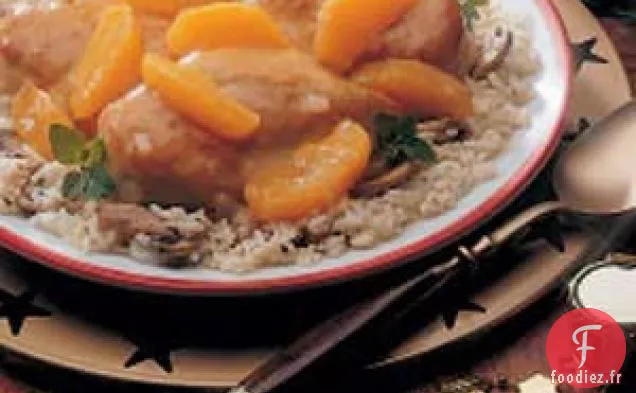 Riz aux Champignons au Four