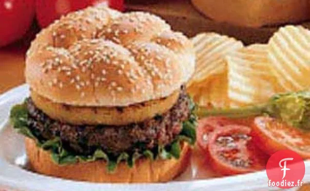 Hamburgers au Miel Hawaïen