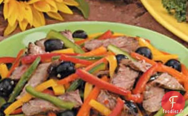 Salade de Steak au Poivre