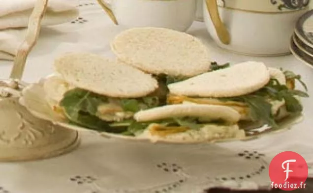 Sandwichs au Thé Poire-Noix