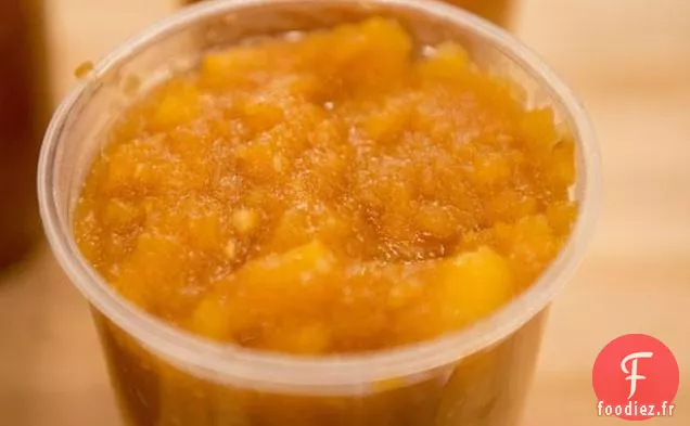 Confiture de Bourbon, Pêche et Gingembre