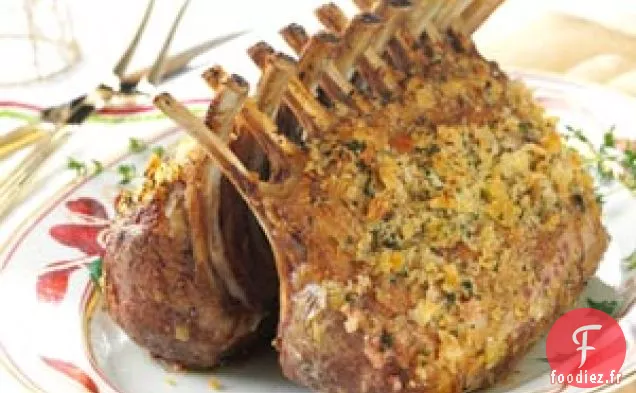 Carré d'Agneau en Croûte d'herbes