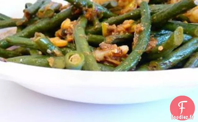 Haricots D'Asperges Et Calmars