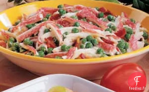 Salade de Crabe et Pois