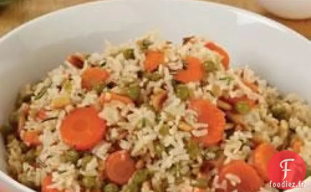 Pilaf Végétarien aux Pignons de Pin