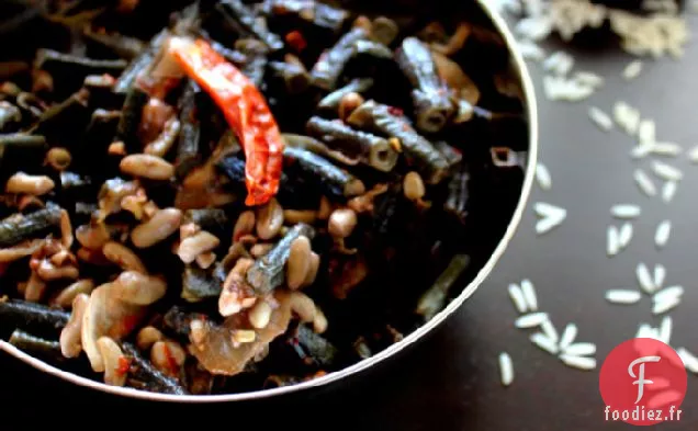 Stirfry de haricots du Kerala - Payar Mezhukkupuratti