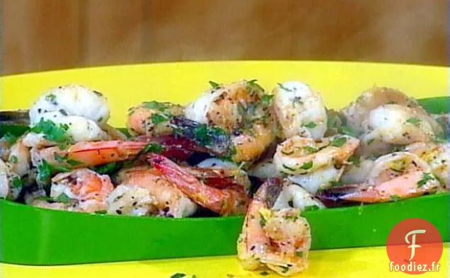 Crevettes Épicées À L'Ail 4 Minutes