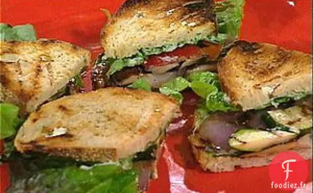 Excellent Sandwich Aux Légumes Grillés