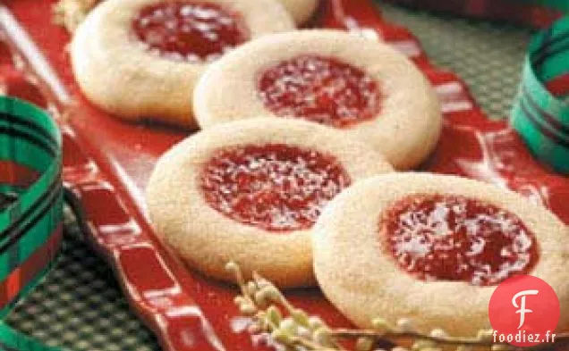 Biscuits au Sucre Nappés De Gelée
