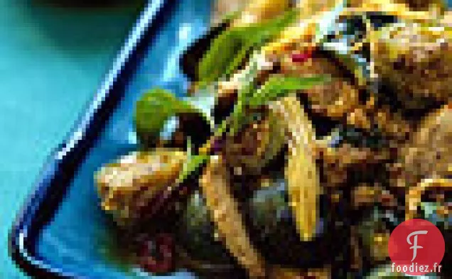 Curry de Jungle au Porc et Aubergines Thaïlandaises