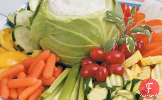 Trempette au Yogourt Ranch