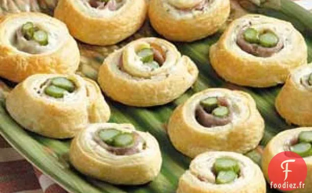 Spirales de Jambon aux Asperges