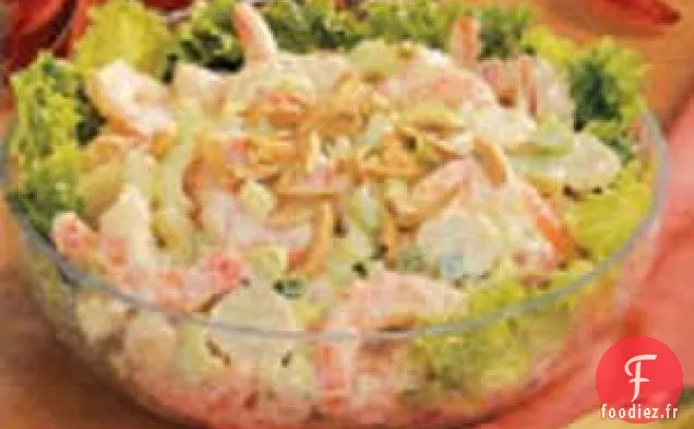 Salade de Crevettes Au Curry